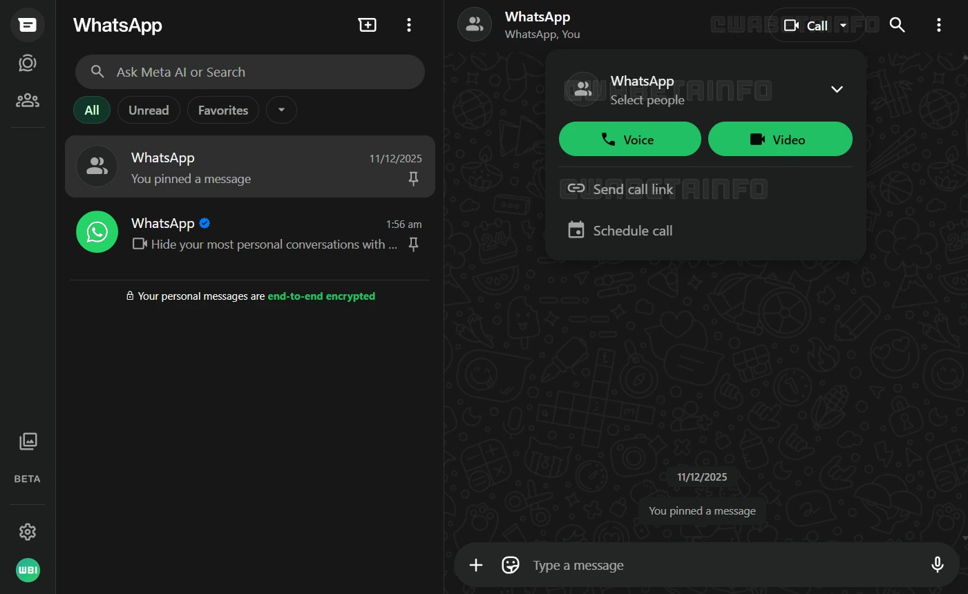 WhatsApp Web için Grup Görüşmeleri: Tarayıcıdan Sesli ve Görüntülü Arama Desteği Kullanıma Hazır