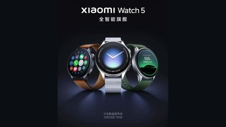 Xiaomi Watch 5: Lüks Tasarım ve EMG Özelliğiyle Gelen Yeni Nesil Akıllı Saat