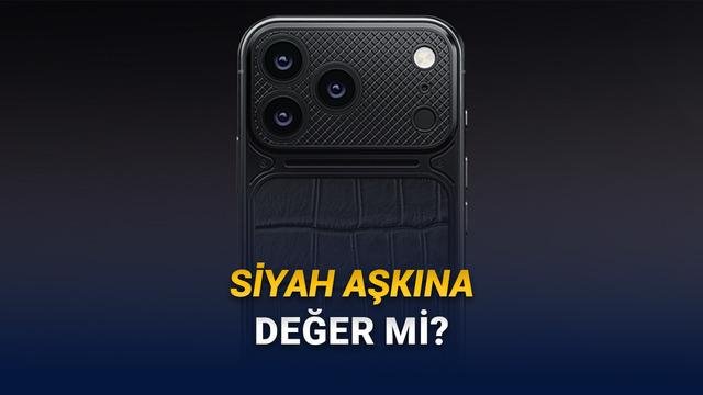 Caviar’dan iPhone 17 Pro Max Black is Back: Titanyum Çerçeve ve Timsa Derisiyle Yeni Lüks Tasarım