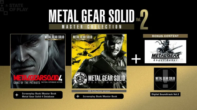 Metal Gear Solid: Master Collection Vol. 2 Duyurusu ve Çoklu Platform Desteği Haberi