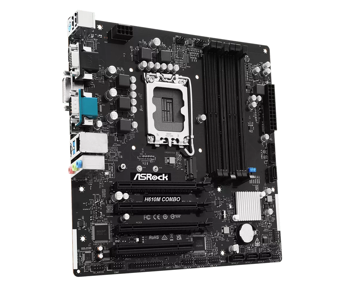 ASRock H610M Combo II: DDR4 ile DDR5'in Ironik Buluşması ve Uygun Fiyatlı Oyuncu Deyişi