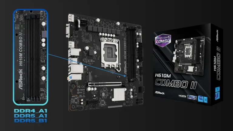 ASRock H610M Combo II: DDR4 ile DDR5’in Ironik Buluşması ve Uygun Fiyatlı Oyuncu Deyişi