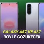 Galaxy A57 ve A37: Tasarım ve Fiyat Bilgileri Avrupa’da Sızdırıldı