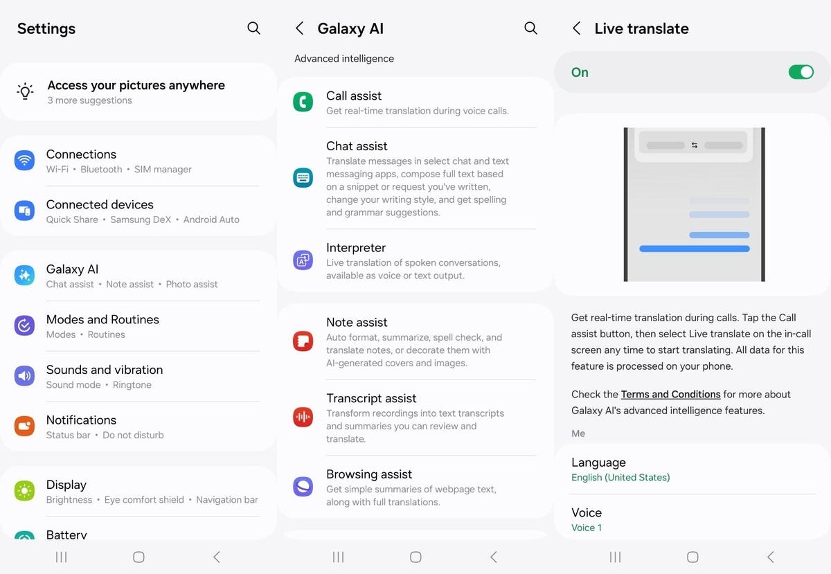 Galaxy AI Kontrolü: Özellikleri Özelleştirme ve Gizlilik Seçenekleri