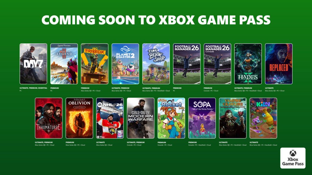 Game Pass Nisan 2026: Yeni Oyunlar ve Ayrılacaklar Listesi