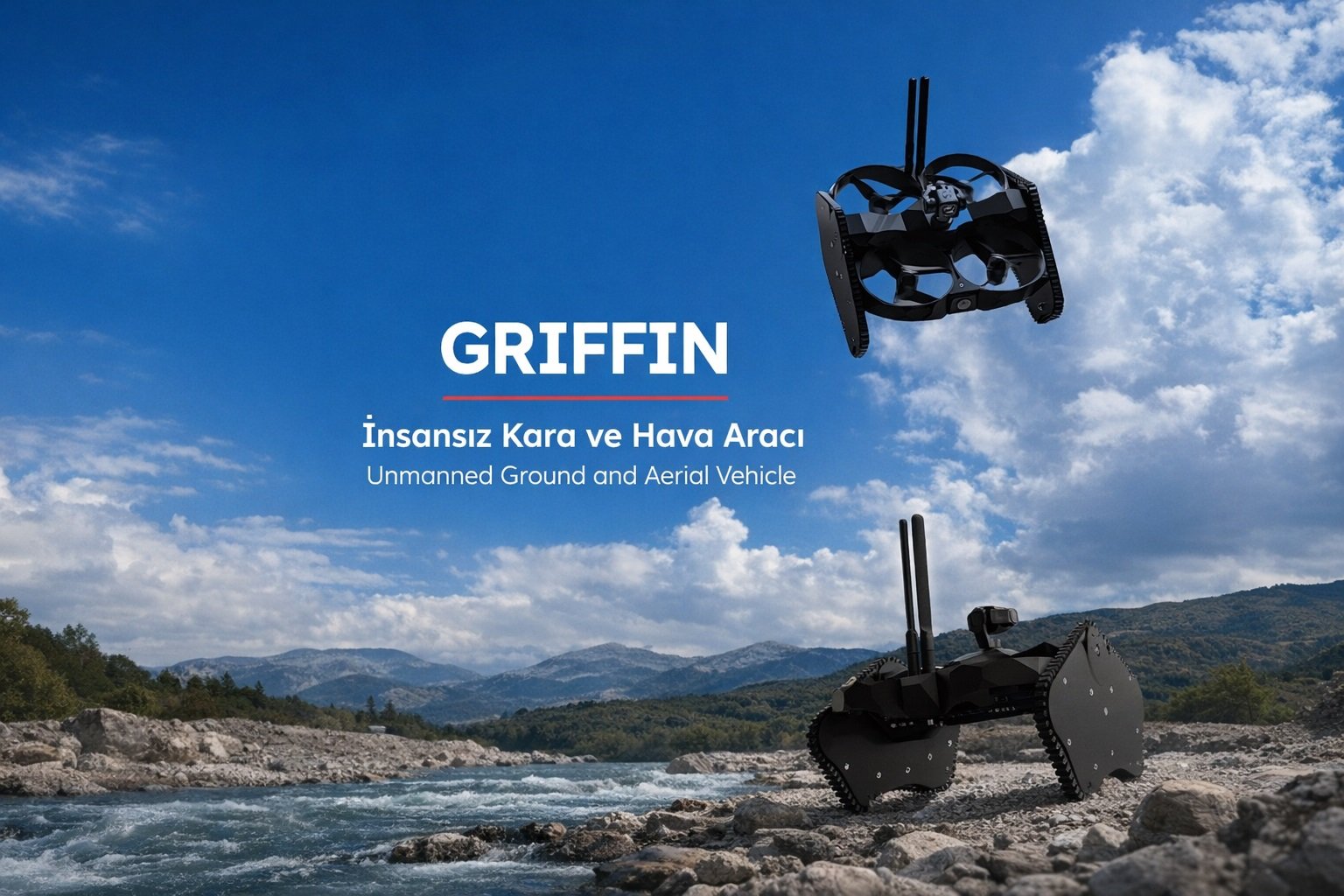 GRIFFIN: Hibrit İnsansız Kara ve Hava Aracıyla Esneklikte Yeni Dönem