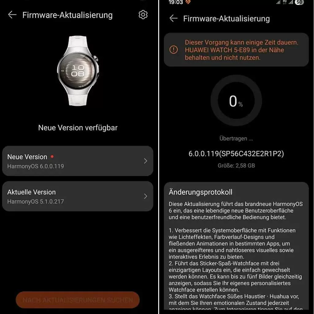 HarmonyOS 6.0 ile Huawei Watch 5’te Görsel ve Yaşam Kalitesi Odaklı Büyük Güncelleme