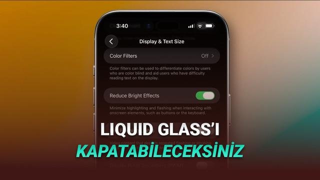 iOS 26.4 ile Liquid Glass’a Parlaklık Kontrolü: Parçalı Şeffaflık Özelliği