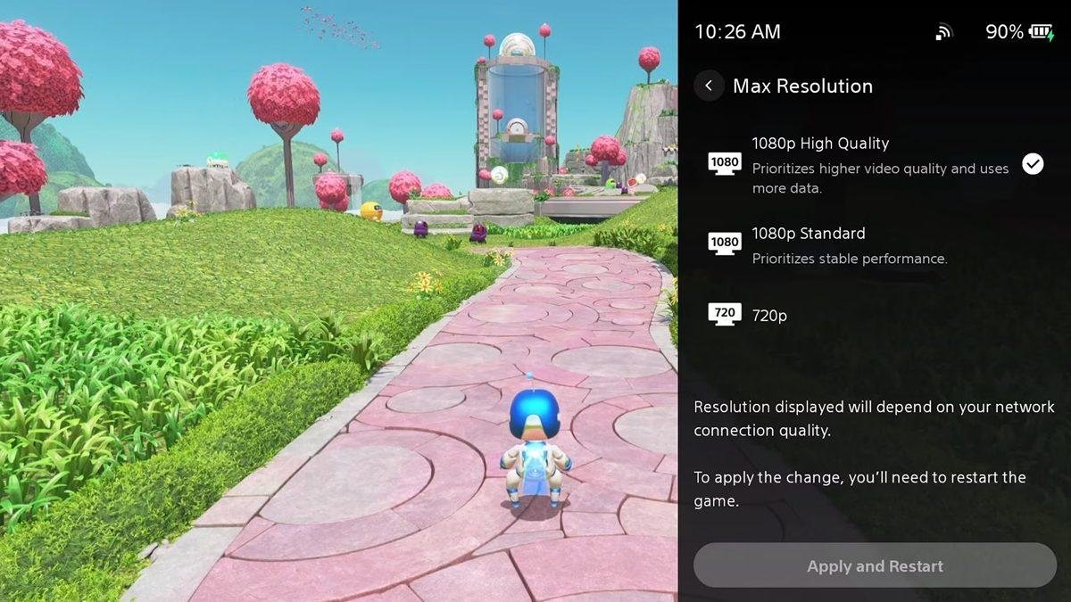 PlayStation Portal Güncellemesiyle Gelen 1080p Yüksek Kalite ve Arayüz Yenilikleri