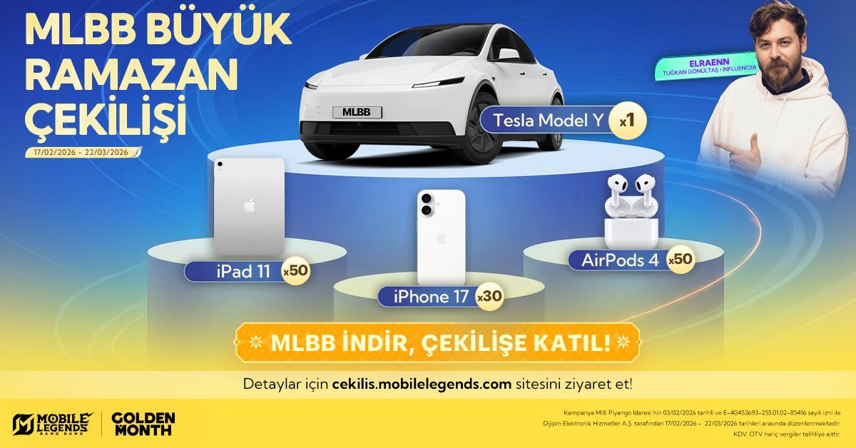 Ramazan Coşkusu ve Büyük Ödüller: MLBB’nin Golden Month Etkinliği Türkiye’de Başladı