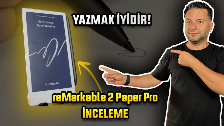 reMarkable Paper Pro İncelemesi: Odaklanmayı Yeniden Tanımlayan Dijital Not Defteri