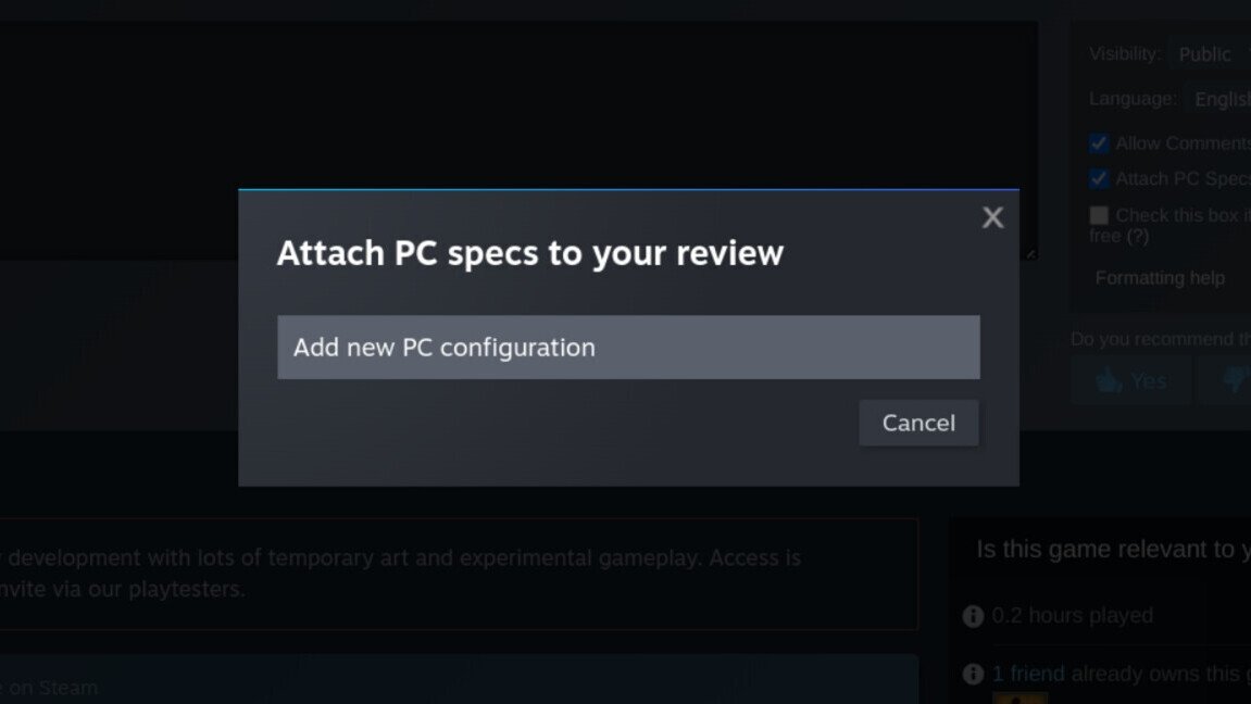 Steam İstemci Beta Güncellemesi: Sistem Özellikleri ve Anonim FPS Verisiyle İnceleme Deneyimini Zenginleştirme