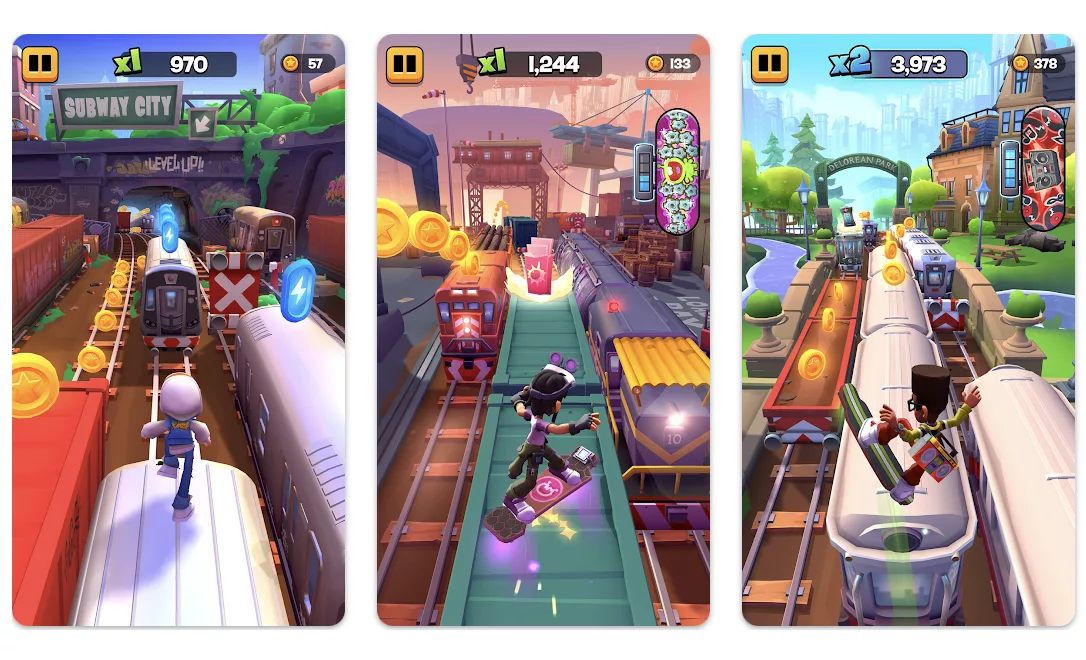 Subway Surfers City: Neo-kentsel bir macera ve çoklu deneyimler galerisi