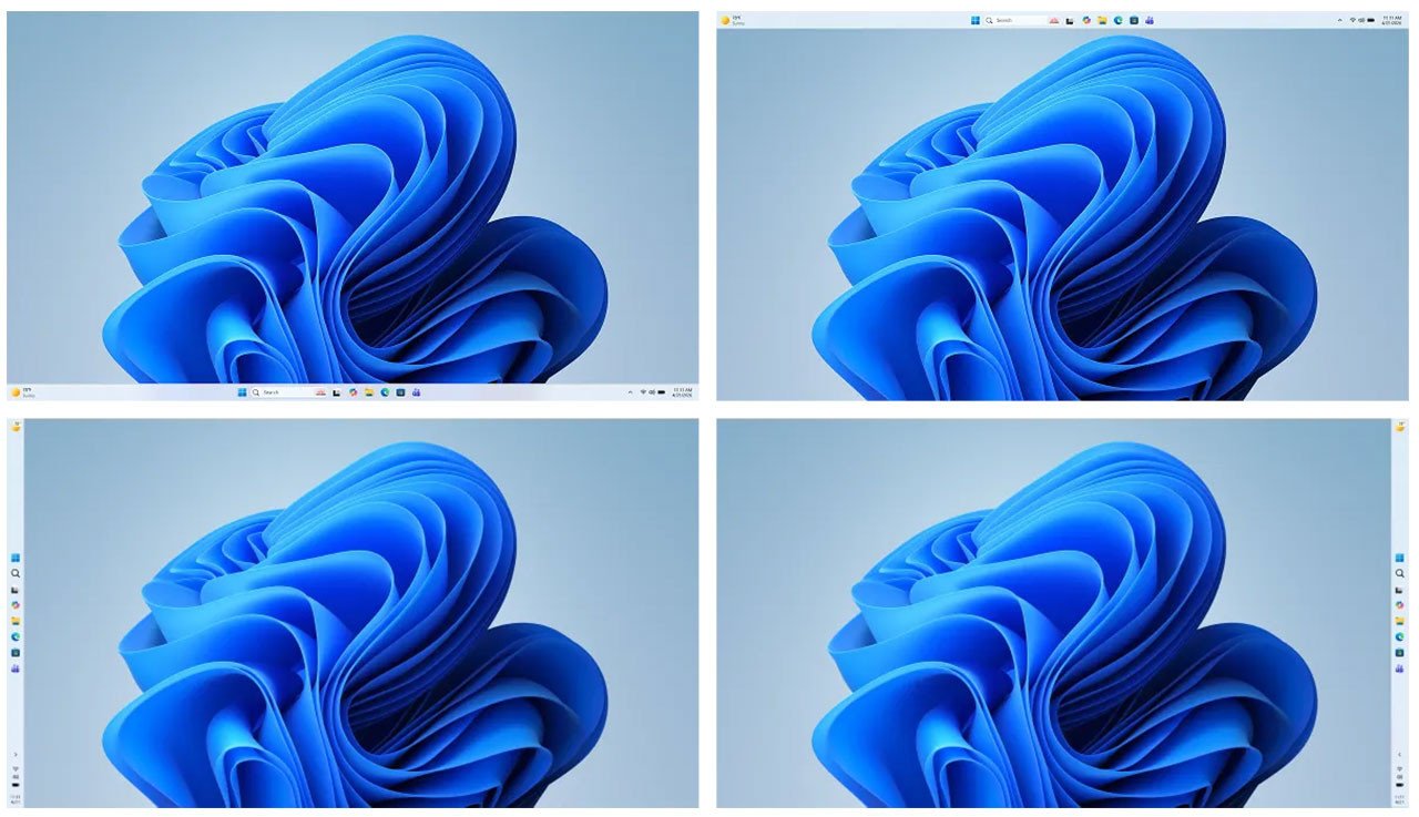 Windows 11'de Görev Çubuğu Esnekliği: Ekranın Altından Kaldırılan Sınırlamayı Aşan Yenilikler