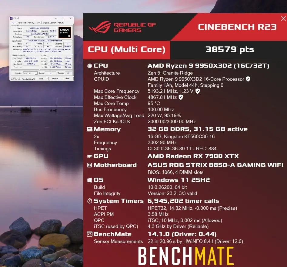 AMD Ryzen 9 9950X3D2: İlk Sentetik Testlerde Çekirdekler ve Sıcaklık Sınırları
