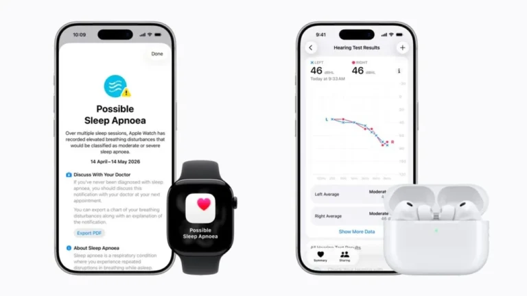 Apple Sağlık Özellikleri: Uyku, İşitme ve Hipertansiyon Takibi Küresel Yayında