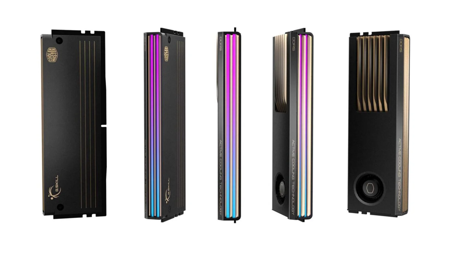 Cooler Master ve G.SKILL'in MasterDimm AC ile DDR5'te Aktif Soğutma Devrimi