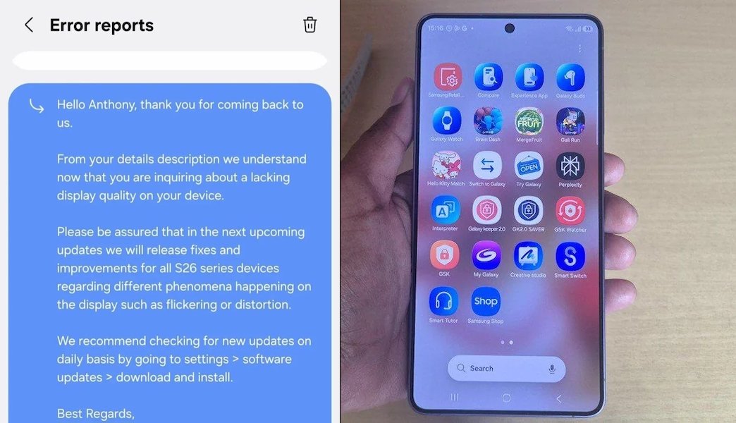 Galaxy S26 Serisi İçin Planlanan Yazılım Düzeltmeleri ve Kullanıcı Deneyimi Gözlemleri