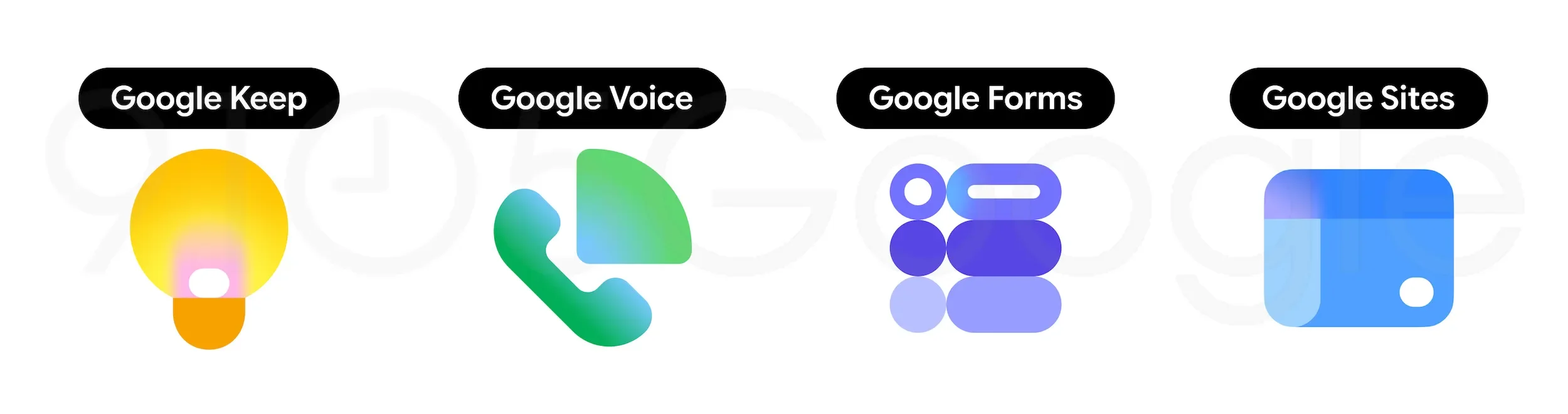 Google Workspace Uygulama İkonlarında Yeniden Tasarım: Yeni Görsel Dilinin Özellikleri