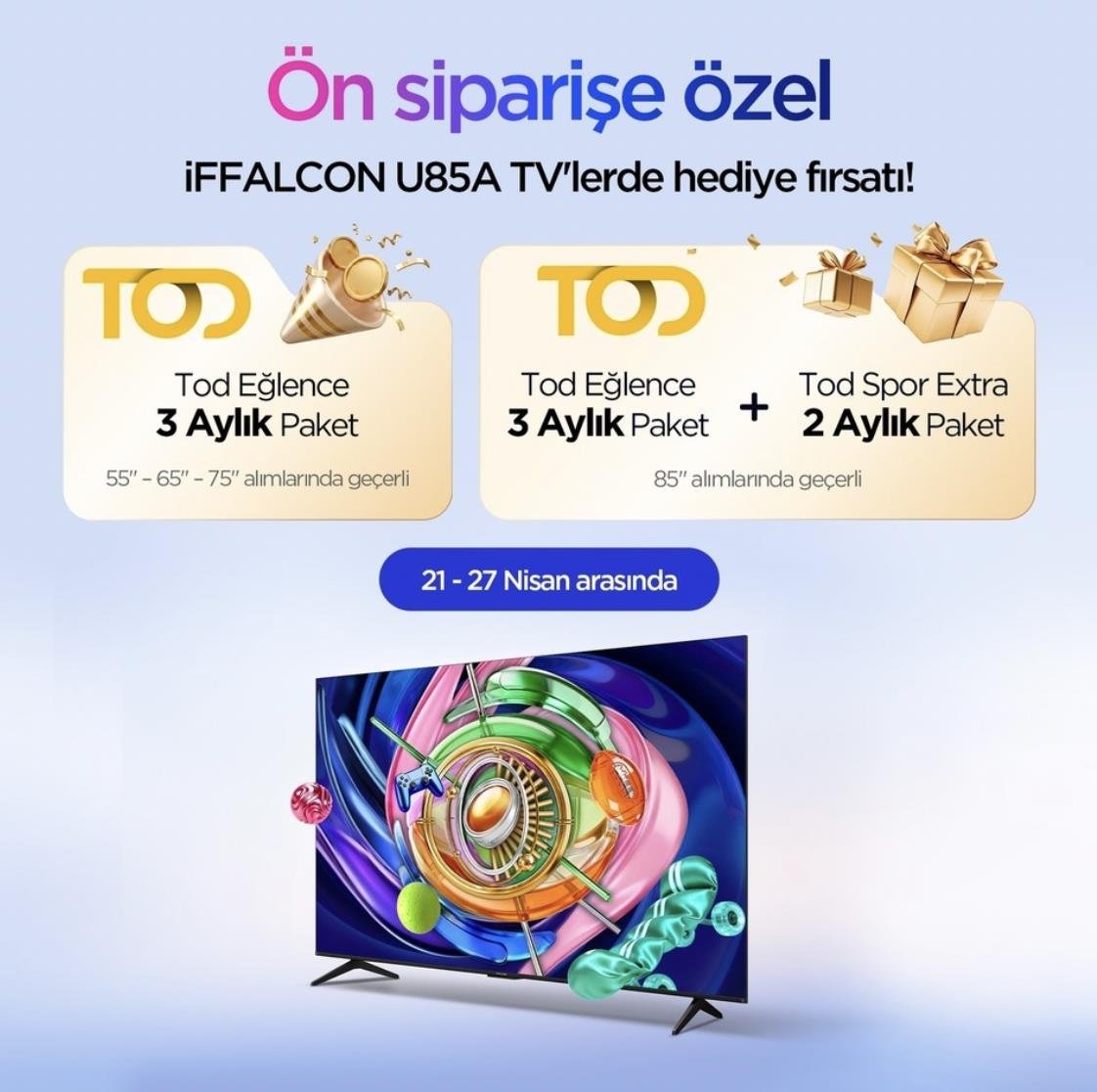 iFFALCON U85A Serisiyle Türkiye’de Yeni Nesil Televizyon Deneyimi