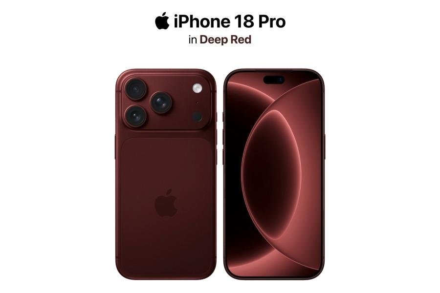iPhone 18 Pro İçin Sızıntılar: Koyu Kırmızı ve Yenilikçi Tasarım Olasılıkları