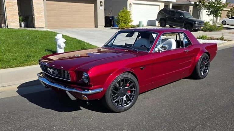 Mustang’tan Tesla Güç Aktarma Sistemine: 1966 Modellü Klasik, Modern Otonom Özelliklerle Yeniden Hayat Buluyor