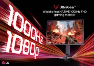 UltraGear 25G590B: 1080p’de 1000 Hz Yenileme Hızına Sahip Yeni Monitör