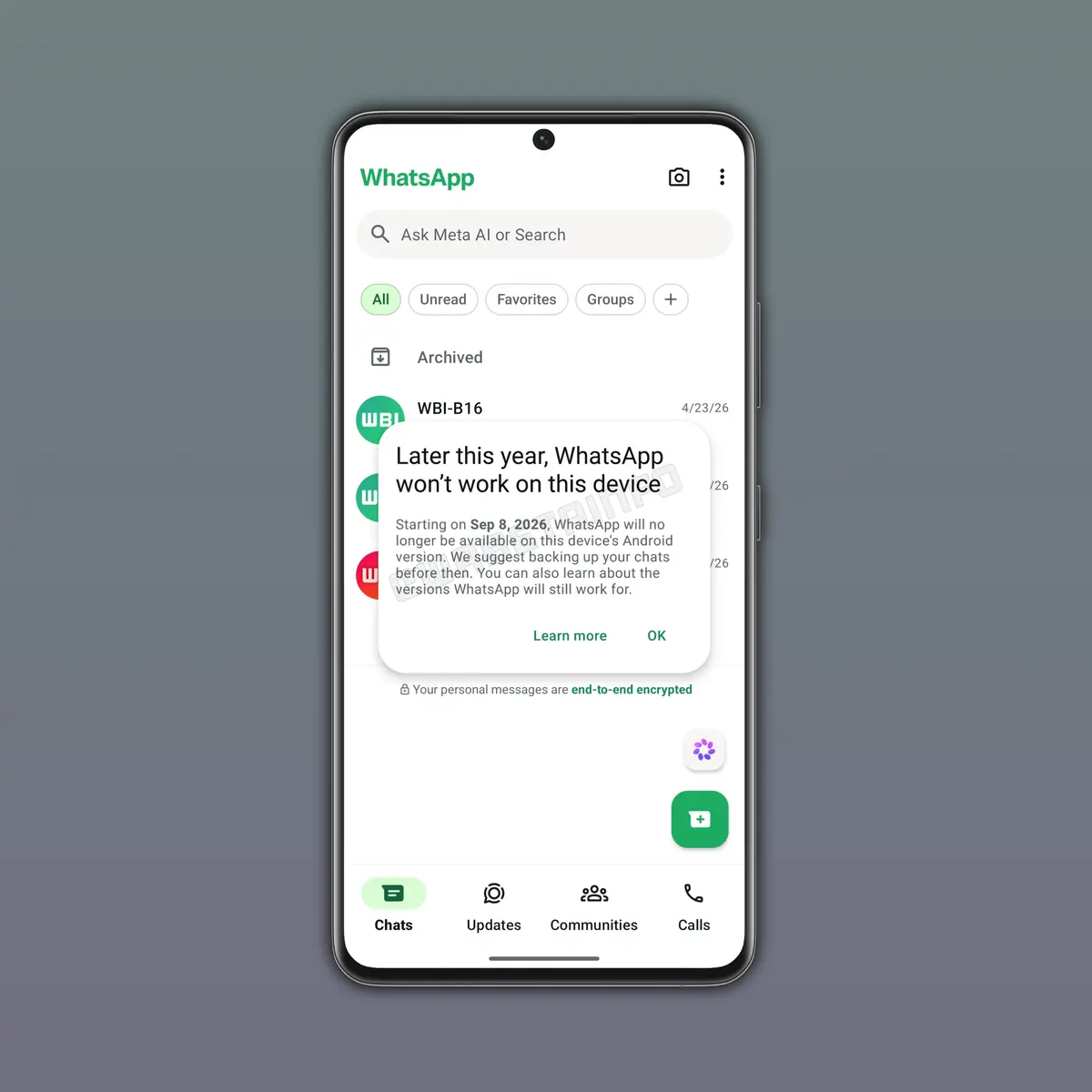 WhatsApp Android Desteğini Kesme Kararı: Eski Cihazlar için Yeni Dönem Başlıyor