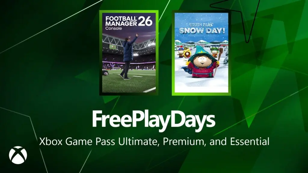 Xbox Free Play Days: Football Manager 26 Console ve SOUTH PARK: SNOW DAY! Sınırsız Deneyim için Ücretsiz Erişim