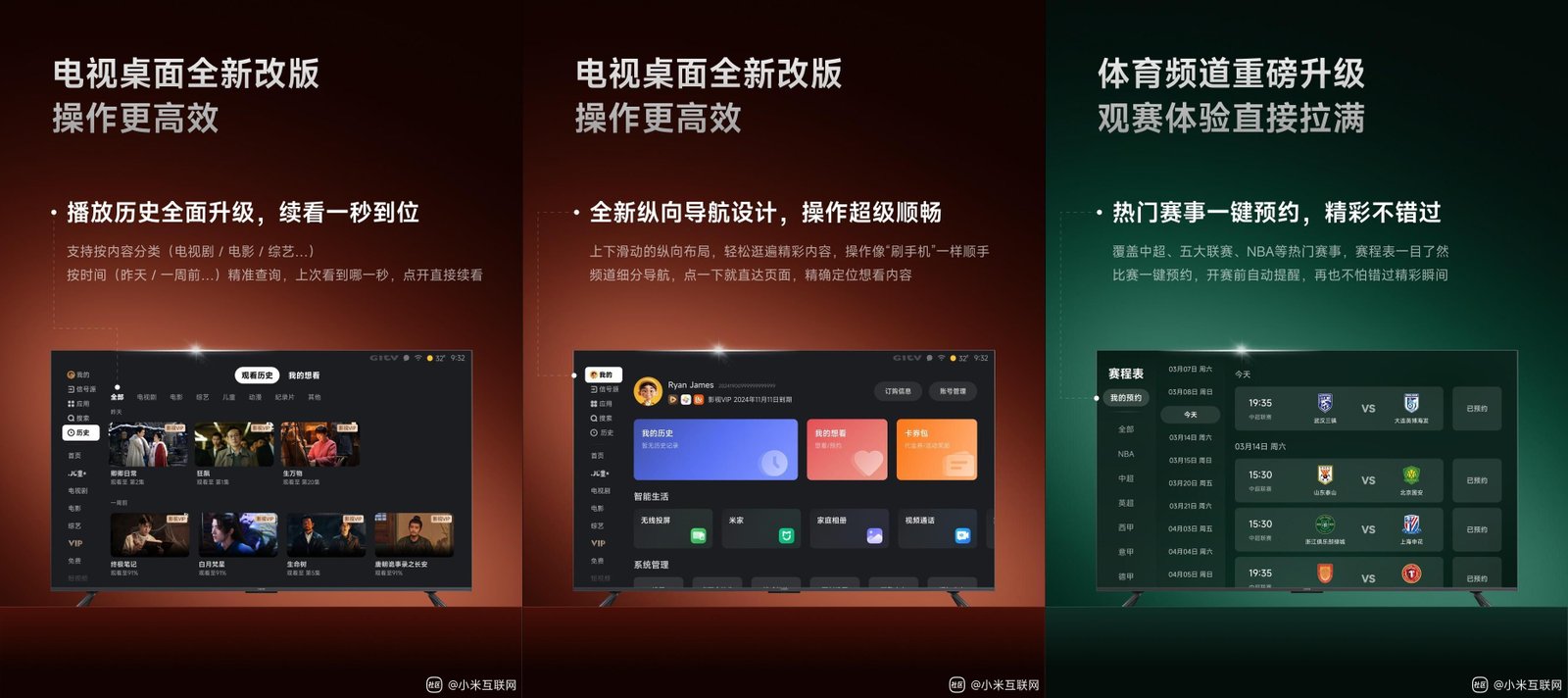 Xiaomi TV Desktop 4.0 Güncellemesi: Yeni Dikey Arayüz ve Geliştirilmiş Özellikler