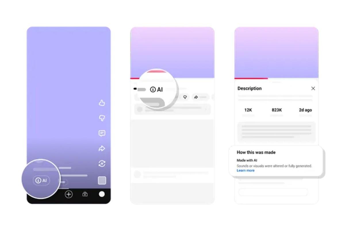 YouTube için Fotogerçekçi Yapay Zeka İçerik Etiketleri: Otomatik Tespit ve Şeffaflık