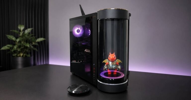 MEG Vision X2 AI+: Holografik AI Asistanlı Masaüstü PC Kasasıyla Yeni Bir Deneyim