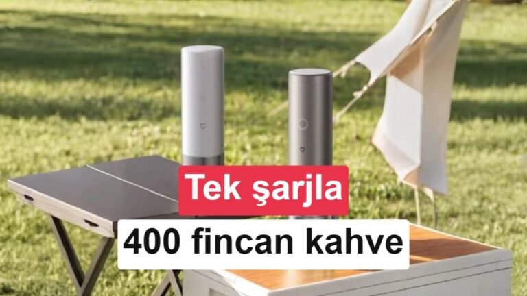 Mijia Portable Coffee Machine: Kampçılar için Bağımsız Kahve Deneyimi