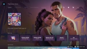 Sony, GTA 6 İçin PS5 Marketing Patlaması: Arayüz ve Uygulama GTA 6 Temalı