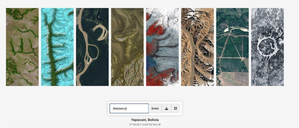NASA World Day Tool: İsimden Harfleri Oluşturan Uydu Görüntüleme Aracı