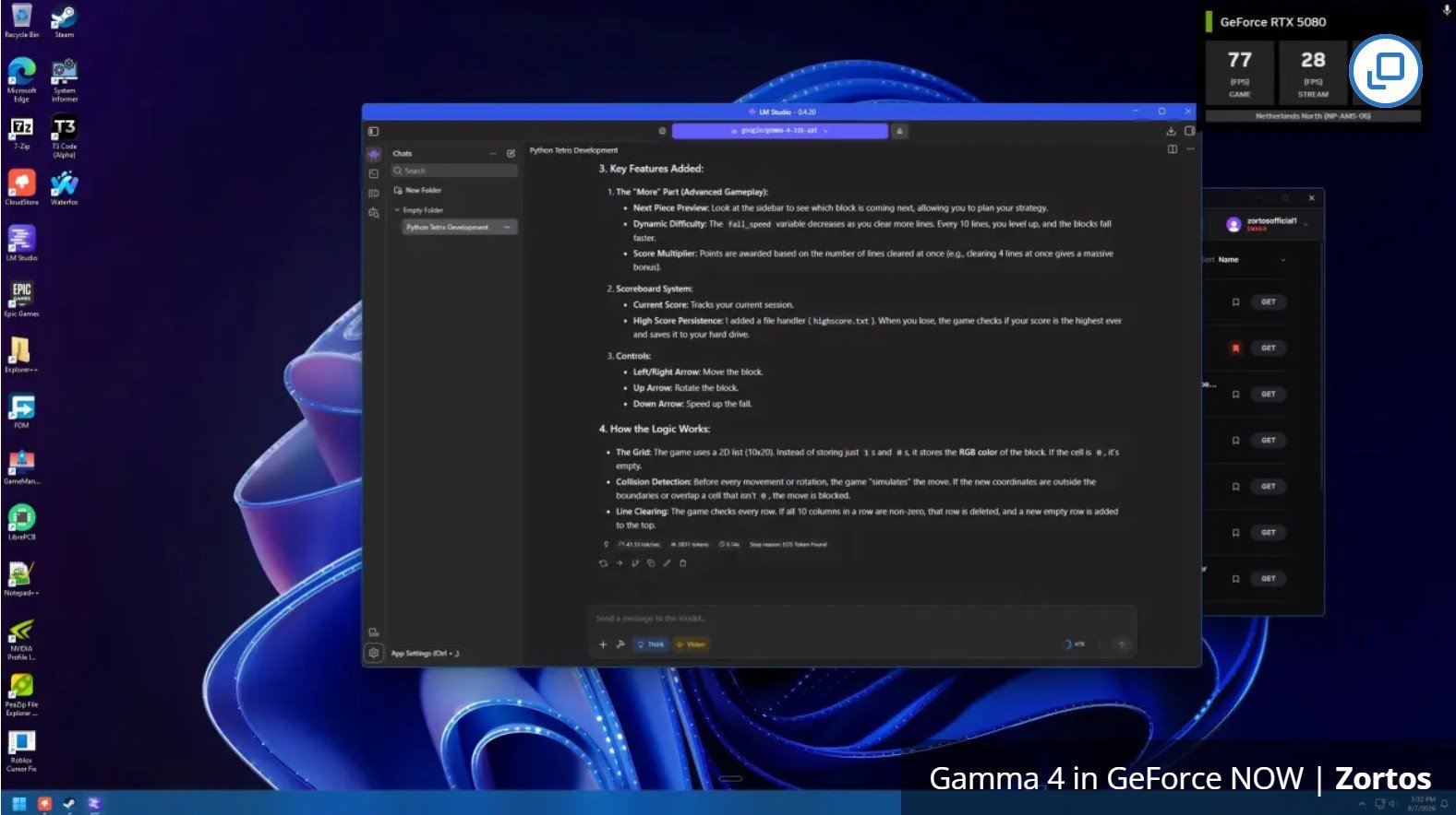 GeForce NOW ile Windows Masaüstüne Erişiminin İncelenmesi: Sınırlamalar ve Geliştirici Deneyleri