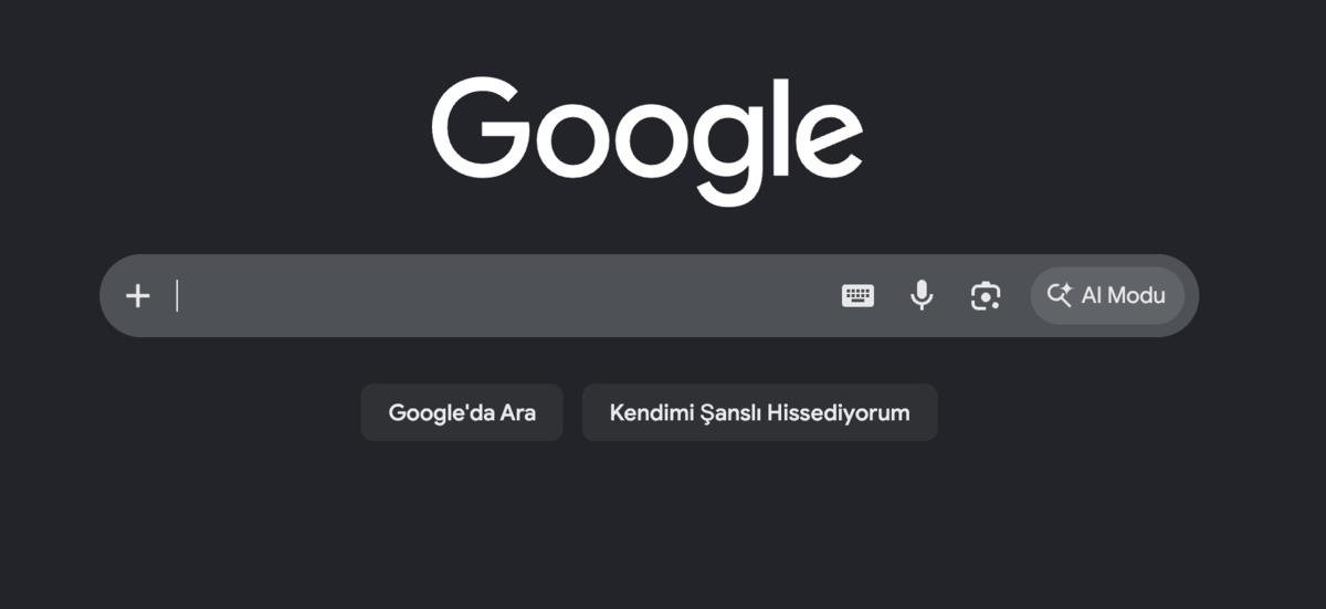 Google Ana Sayfası Yeni Yapay Zeka Kısayolu Deneyimine Dahil Ediliyor